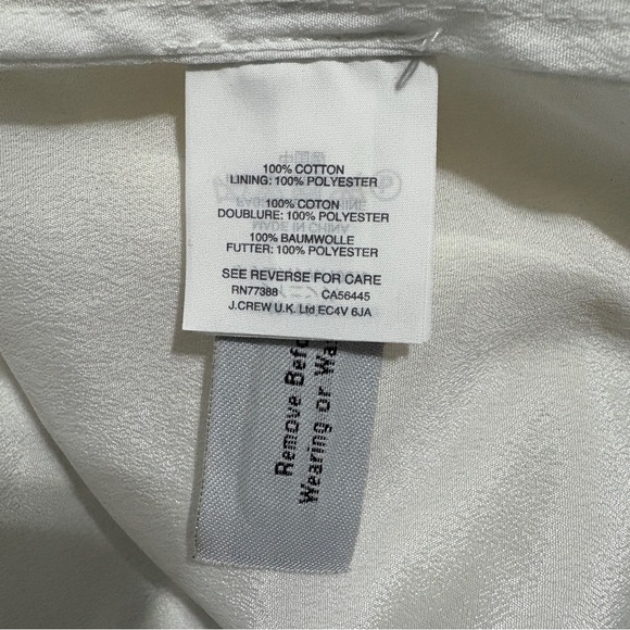 HOST PICK! NWOT J. Crew Collection Embroidered Eyelet Long Dress, Sz 8, Cream - Picture 10 of 10